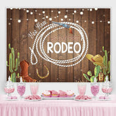 Das Ist Mein Erste Rodeo Geburtstag Foto-Shooting Hintergrund